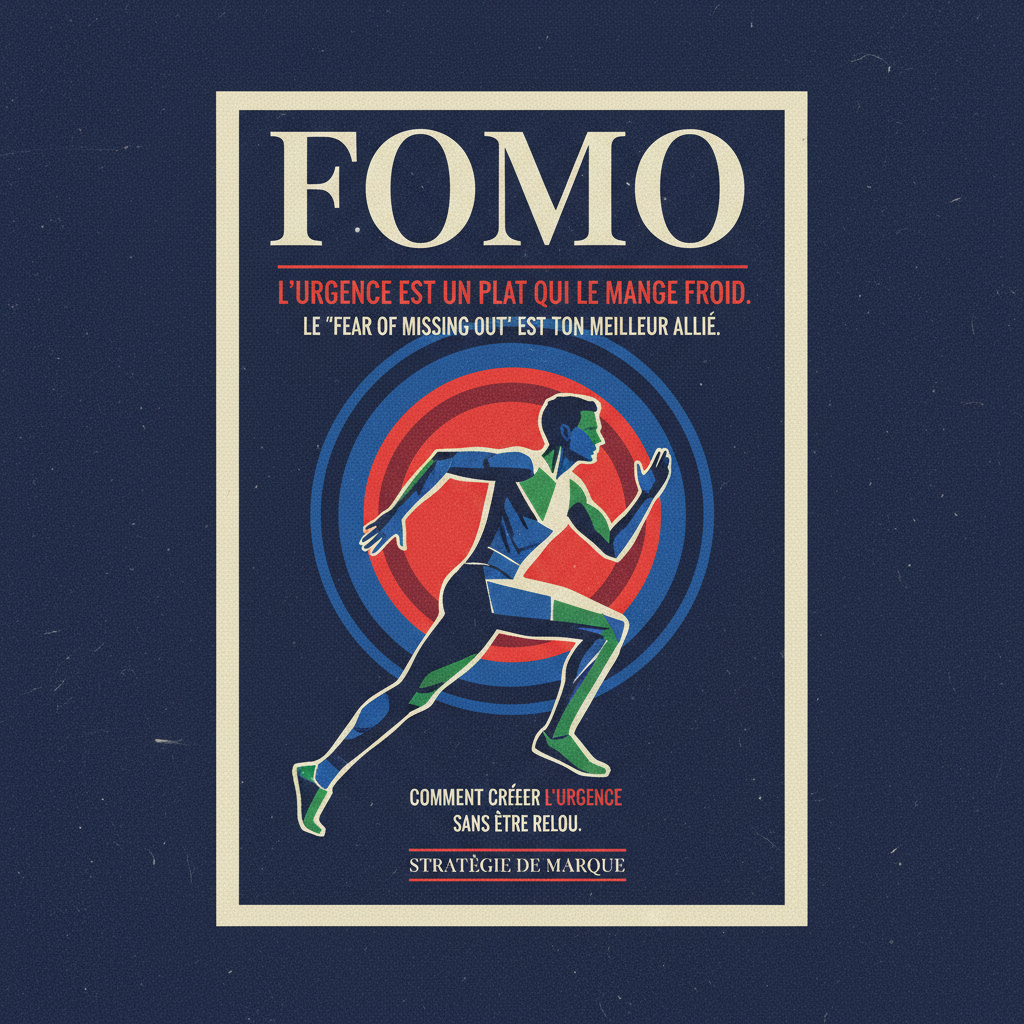 FOMO : L'URGENCE EST UN PLAT QUI SE MANGE FROID