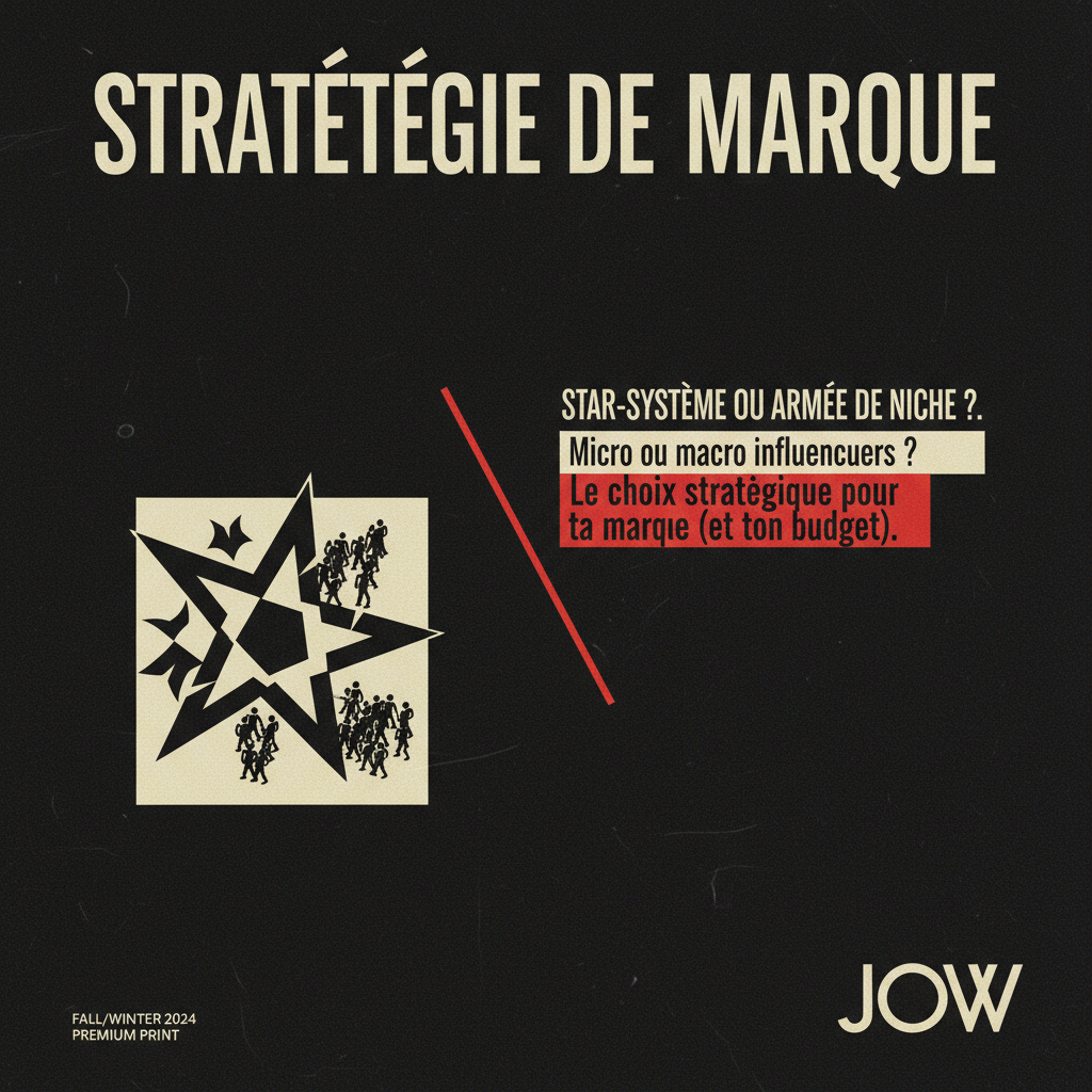 STAR-SYSTÈME OU ARMÉE DE NICHE ?