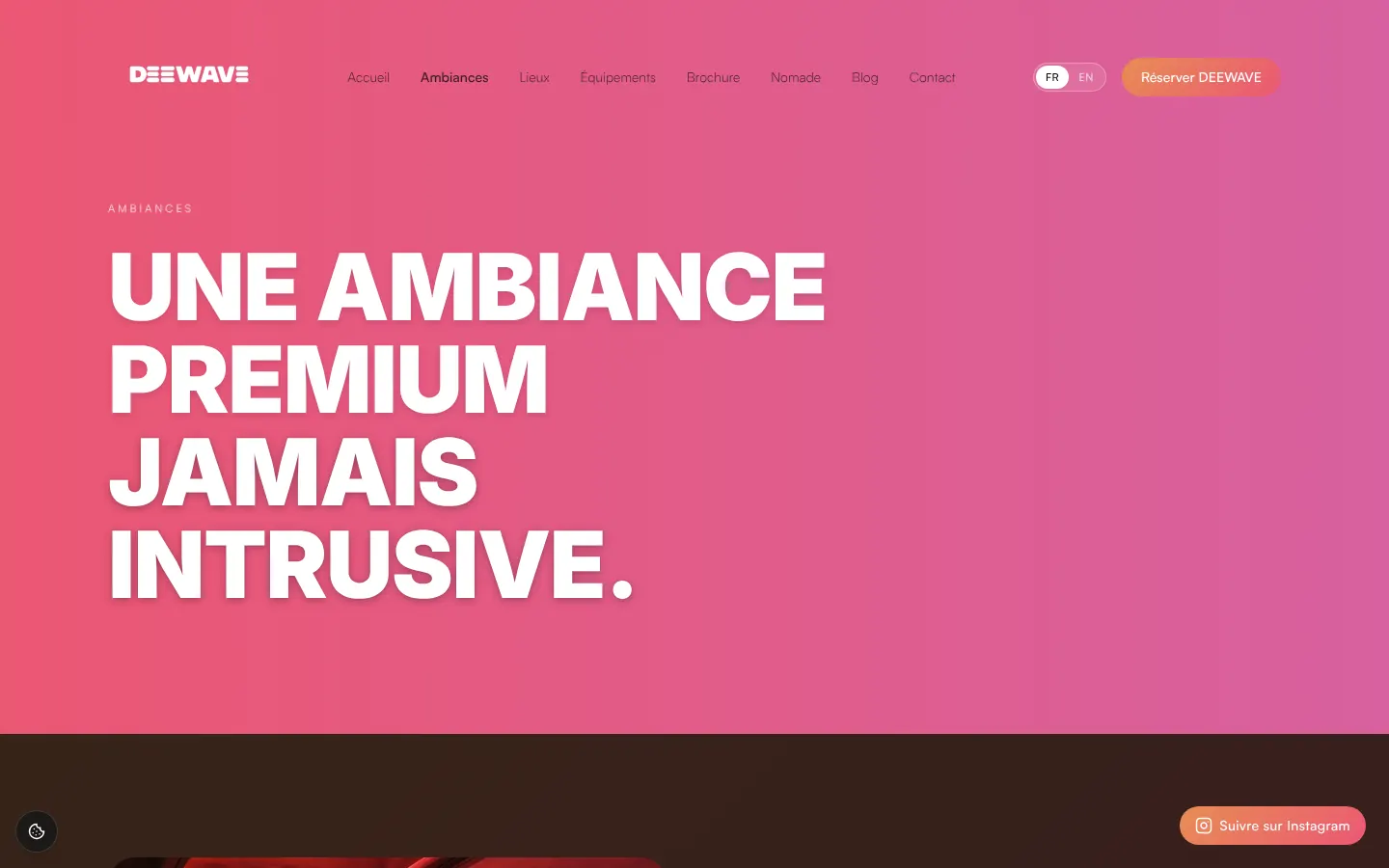 Les 3 ambiances