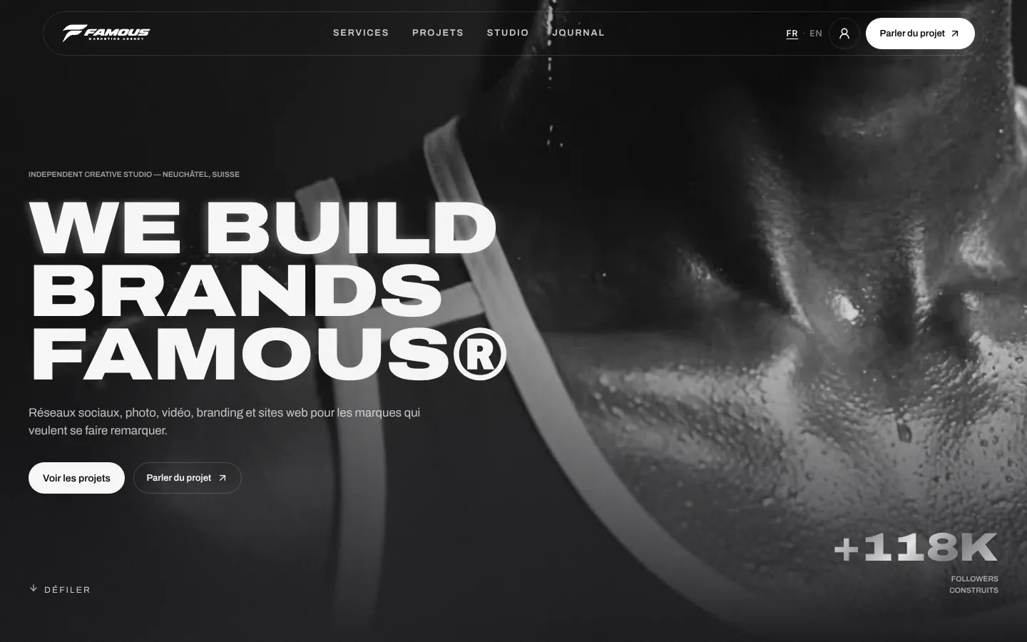 Accueil — « We build brands famous® »