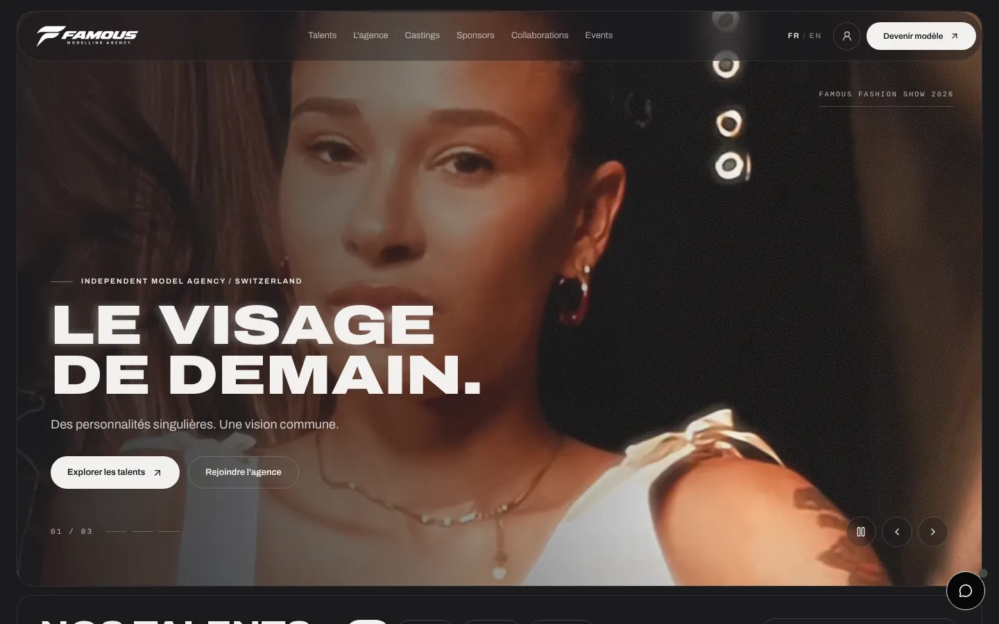 Accueil — « Le visage de demain »