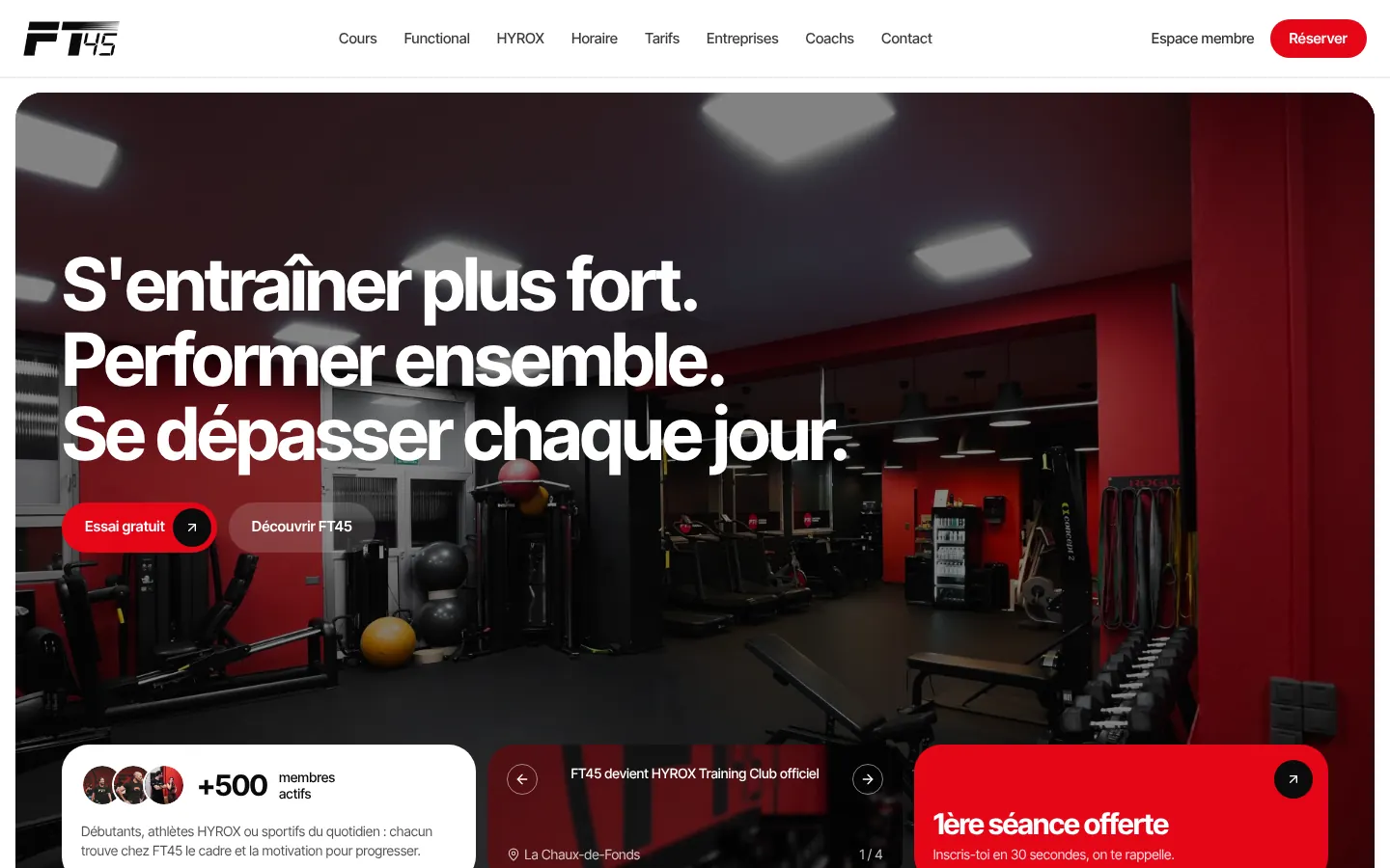 Accueil — Functional Fitness & HYROX