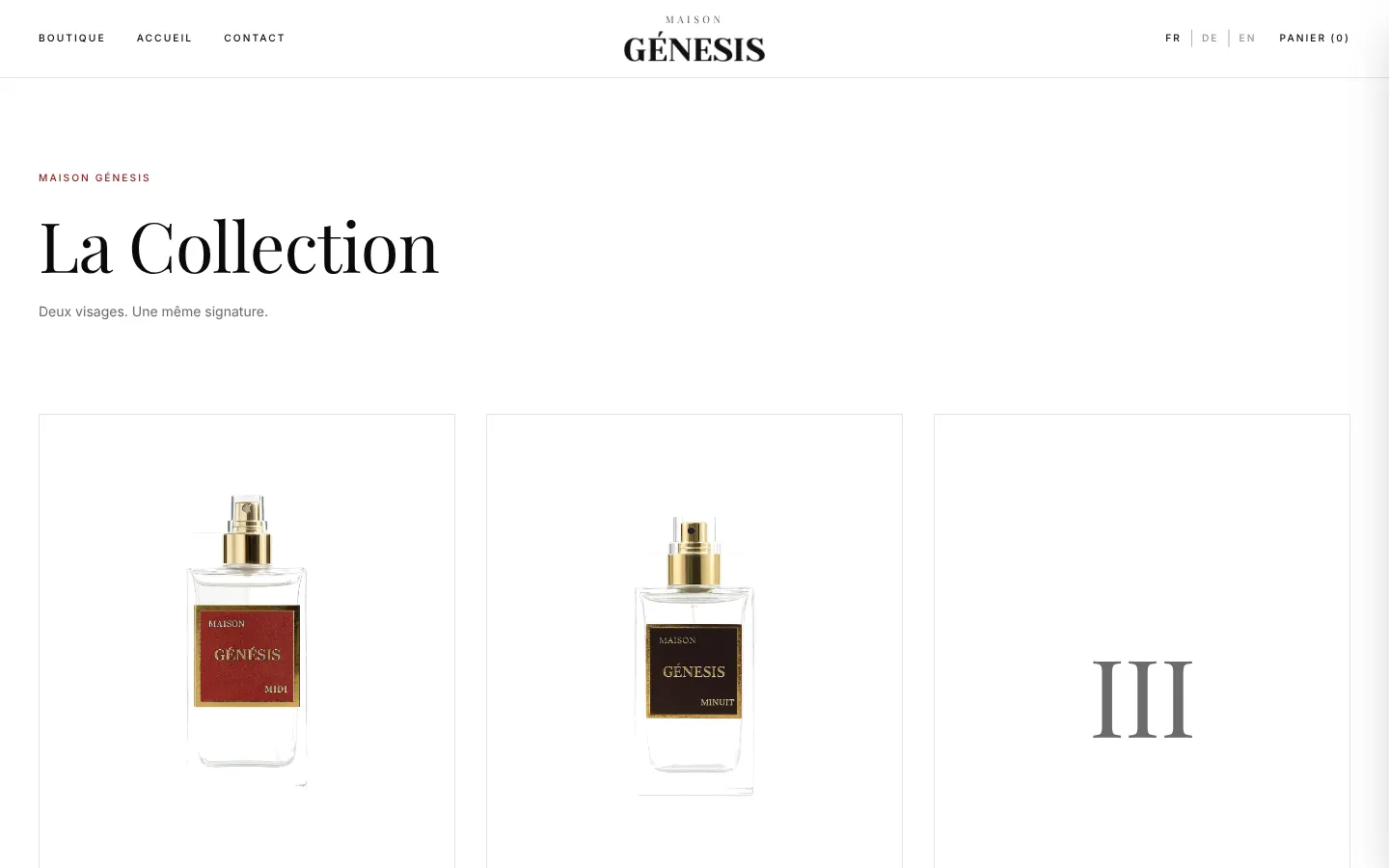 La collection