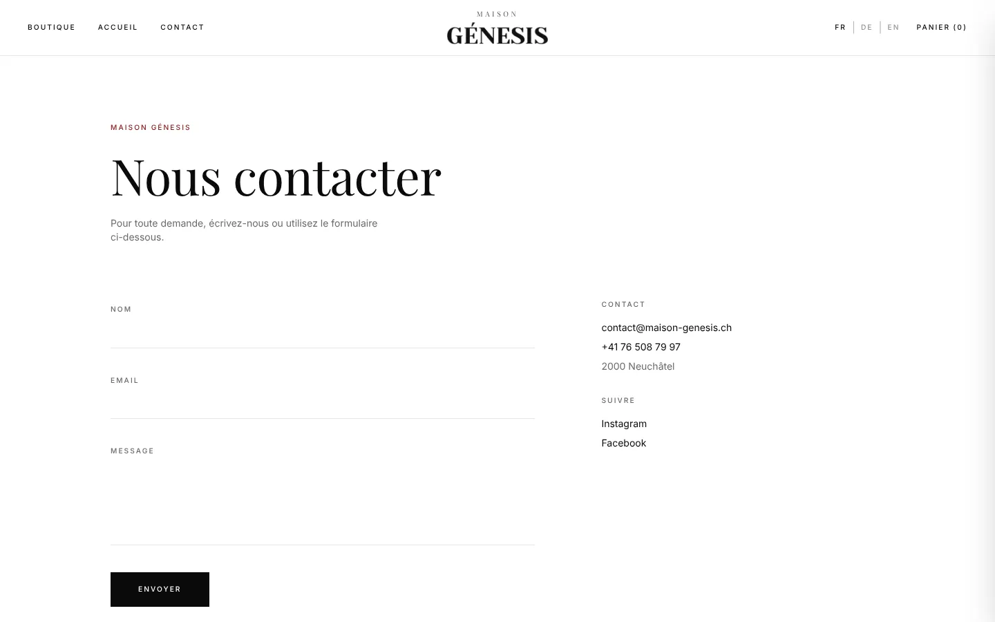 Contact