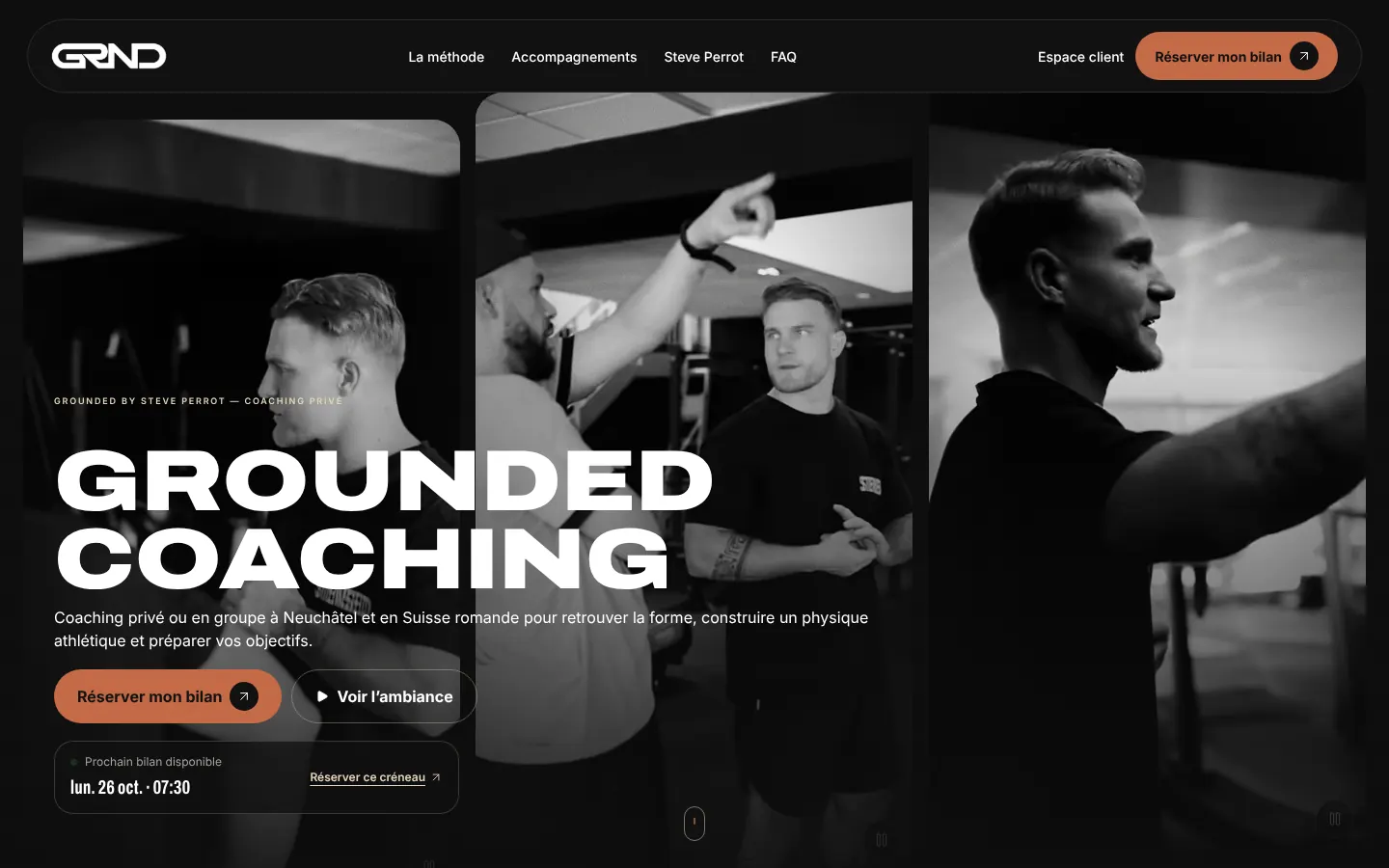 Accueil — Grounded Coaching