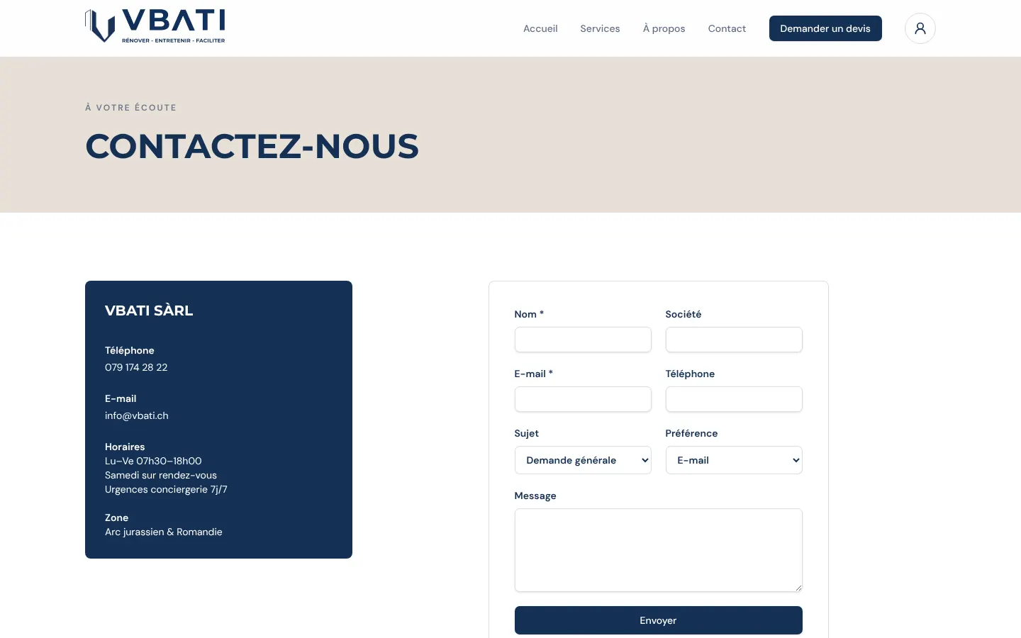 Contact